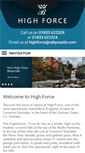 Mobile Screenshot of highforcewaterfall.com